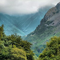 Buy canvas prints of LAKE DISTRICT MOUNTAINS  by Irene Burdell