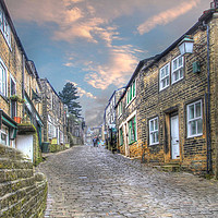 Buy canvas prints of Haworth Yorkshire  by Irene Burdell