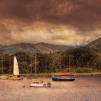 Buy canvas prints of Ullswater by Irene Burdell