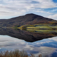 Buy canvas prints of Bala Lake Reflections. by Irene Burdell