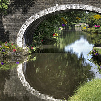Buy canvas prints of Leeds- Liverpool Canal  by Irene Burdell