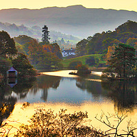 Buy canvas prints of Rydal Water Cumbria  by Irene Burdell