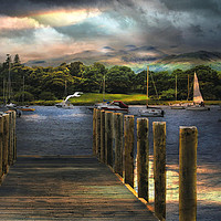 Buy canvas prints of Windermere , Cumbria Uk by Irene Burdell