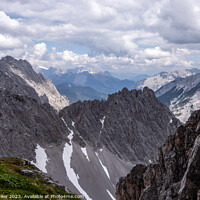 Buy canvas prints of Mountain view from Innsbruck Austria by Richie Miles