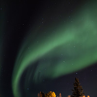 Buy canvas prints of Northern Lights Finland by Richie Miles