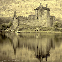 Buy canvas prints of Kilchurn Castle Loch Awe Scotland by Tim O'Brien