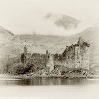 Buy canvas prints of Kilchurn Castle Scotland by Tim O'Brien