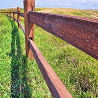Buy canvas prints of Post and Rail Fence by James Hogarth