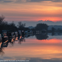 Buy canvas prints of The Gloucester and Sharpness Canal by Steve Liptrot