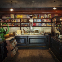 Buy canvas prints of The General Store by Steve Liptrot