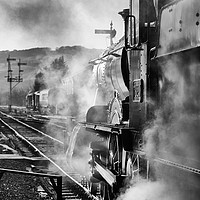 Buy canvas prints of GWR 7800 Class No. 7820 Dinmore Manor by Steve Liptrot