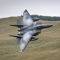 Buy canvas prints of McDonnell Douglas F-15E 492d 'The Madhatters'  by Steve Liptrot