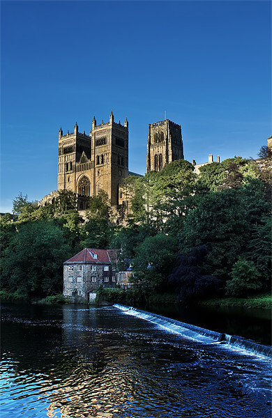 Durham Cathedral in the Evening Sun Picture Board by Kevin Tate