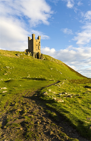 Dunstanburgh Castle, Northumberland Picture Board by Kevin Tate