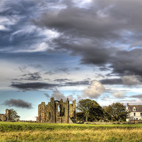 Buy canvas prints of Lindisfarne Priory by Kevin Tate