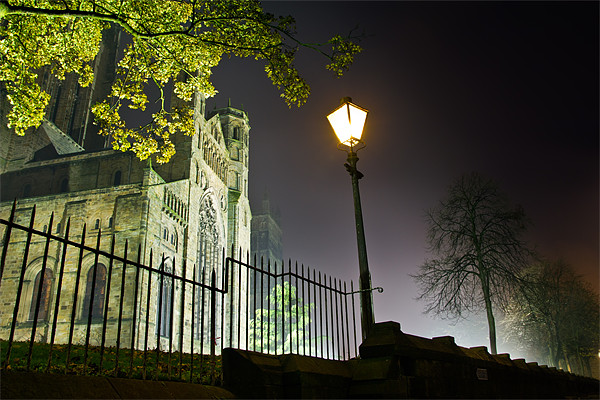 Durham Cathedral from Duncow lane Picture Board by Kevin Tate
