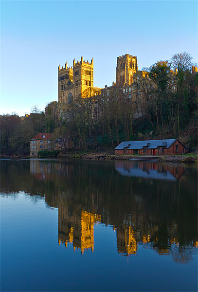 Durham Cathedral winter. Picture Board by Kevin Tate