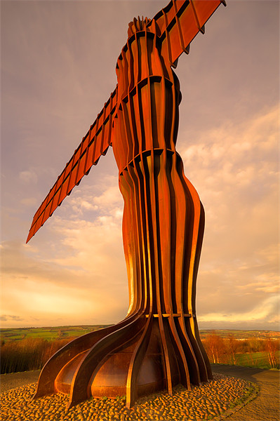 Angel of the North Picture Board by Kevin Tate