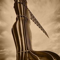 Buy canvas prints of Angel Of the North by Kevin Tate