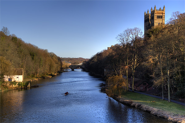 River Wear in Durham City Picture Board by Kevin Tate