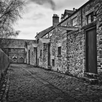 Buy canvas prints of The Back Lane by Kevin Tate