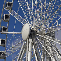 Buy canvas prints of The Yorkshire Wheel by Kevin Tate