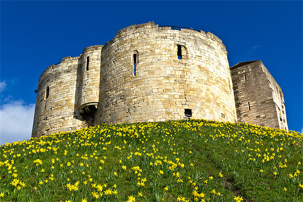 York Castle Picture Board by Kevin Tate