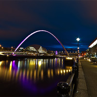 Buy canvas prints of Newcastle Quayside by Kevin Tate