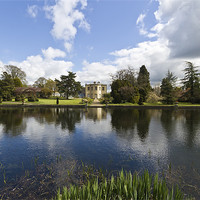 Buy canvas prints of Thorp Perrow Lake Reflection by Kevin Tate