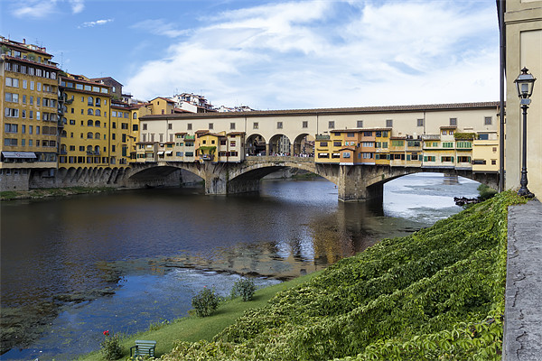 Ponte Vechio Picture Board by Kevin Tate