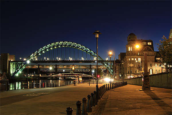 Newcastle quayside Picture Board by Kevin Tate