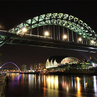 Buy canvas prints of Tyne Bridge by Kevin Tate