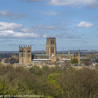 Buy canvas prints of Durham Cathedral by Kevin Tate