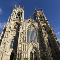 Buy canvas prints of York minster by Kevin Tate
