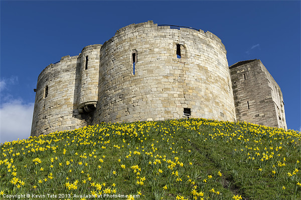 York Castle Picture Board by Kevin Tate
