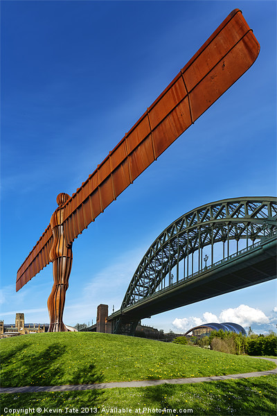 Angel of the North Montage Picture Board by Kevin Tate
