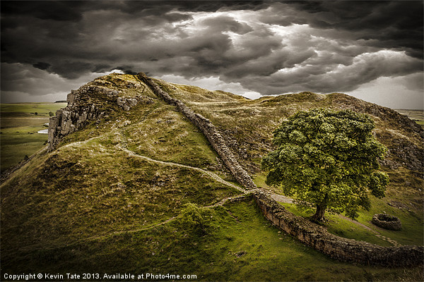 Syamore Gap on Hadrians wall Picture Board by Kevin Tate
