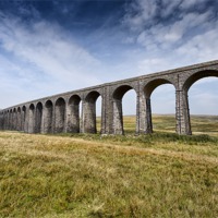 Buy canvas prints of Ribblehead viaduct by Kevin Tate