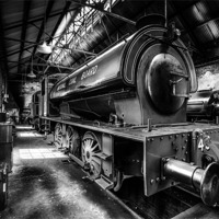 Buy canvas prints of Steam Engine NCB No. 49 by Kevin Tate