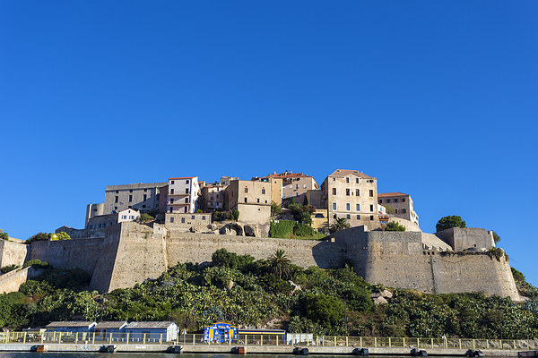 Calvi Citadel Picture Board by Kevin Tate