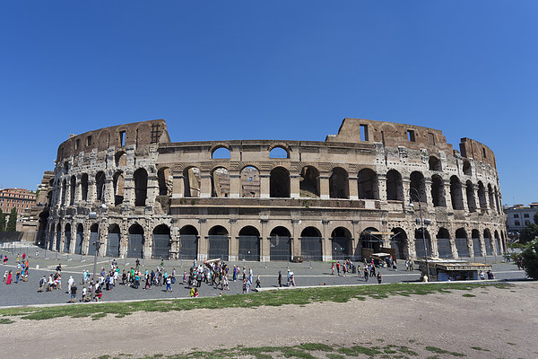 The Roman Colosseum Picture Board by Kevin Tate