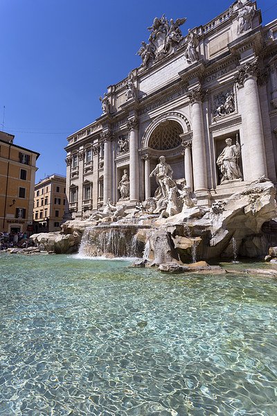 Trevi Fountain Picture Board by Kevin Tate