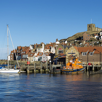 Buy canvas prints of Whitby Harbour by Kevin Tate