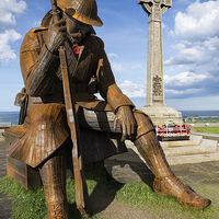 Buy canvas prints of Seaham sculpture 1101 by Kevin Tate
