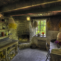 Buy canvas prints of The Gardners Seed Room by Kevin Tate