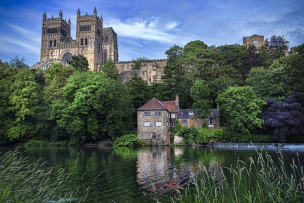 Durham Cathedral and Fulling Mill Picture Board by Kevin Tate