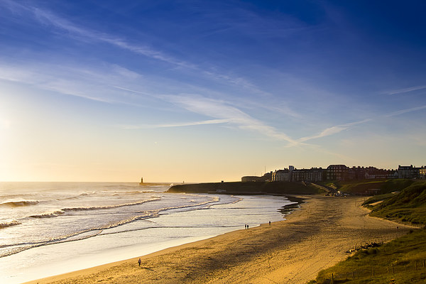 Longsands Beach, Tynemouth Picture Board by Kevin Tate