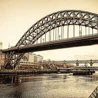 Buy canvas prints of Newcastle Tyne Bridge by Kevin Tate