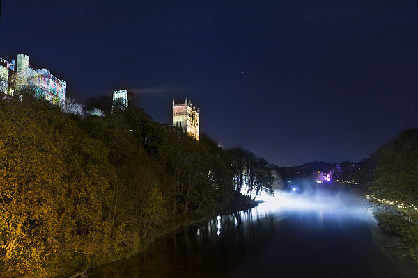 Durham Cathedral Lumiere Picture Board by Kevin Tate