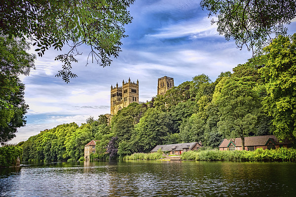 Durham Cathedral in Spring Picture Board by Kevin Tate